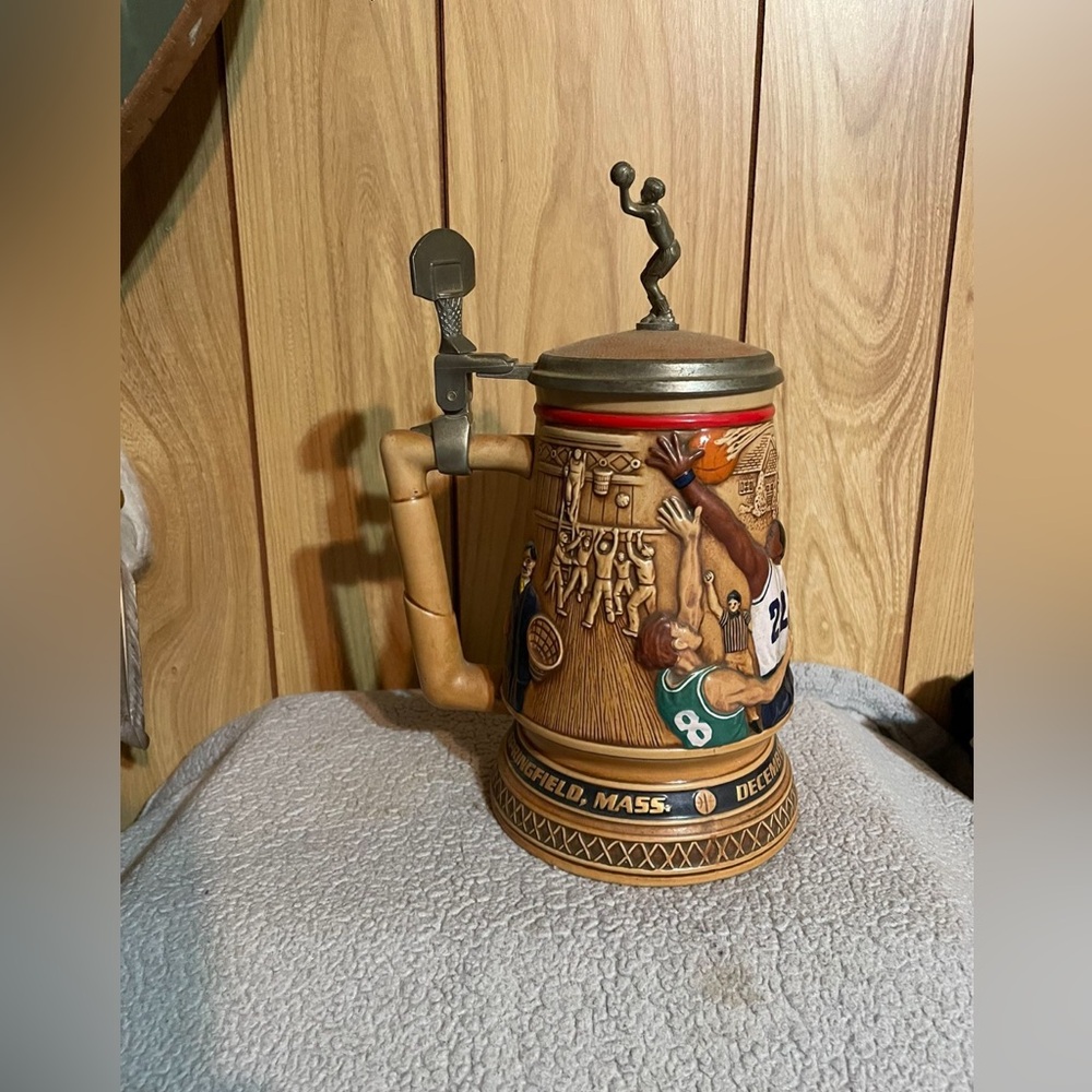 Avon Basketball Stein with Orange Base
